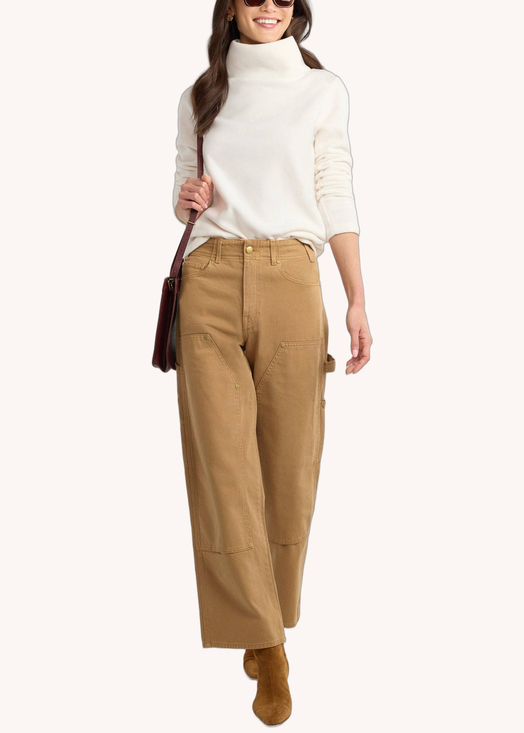 Greenpoint Turtleneck in Cream