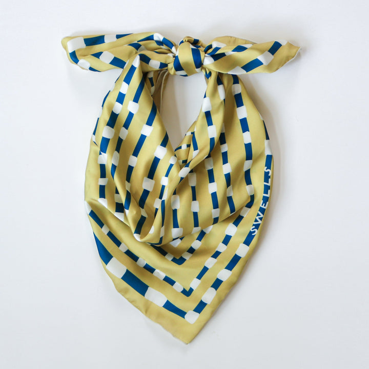 Navy + Gold Gameday Scarf