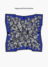 Swells Blue and White Gameday Scarf