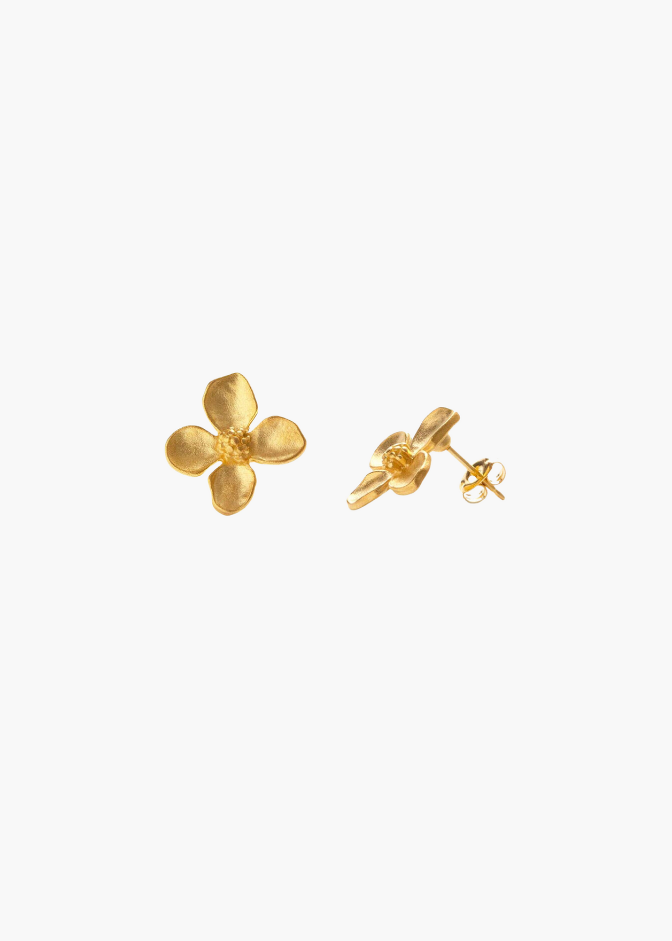 Little Bow Earrings Gold & Pearl – M Donohue Collection