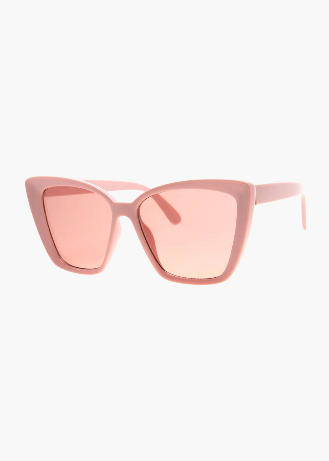 Oversized Cat Eye Sunglasses in Pink