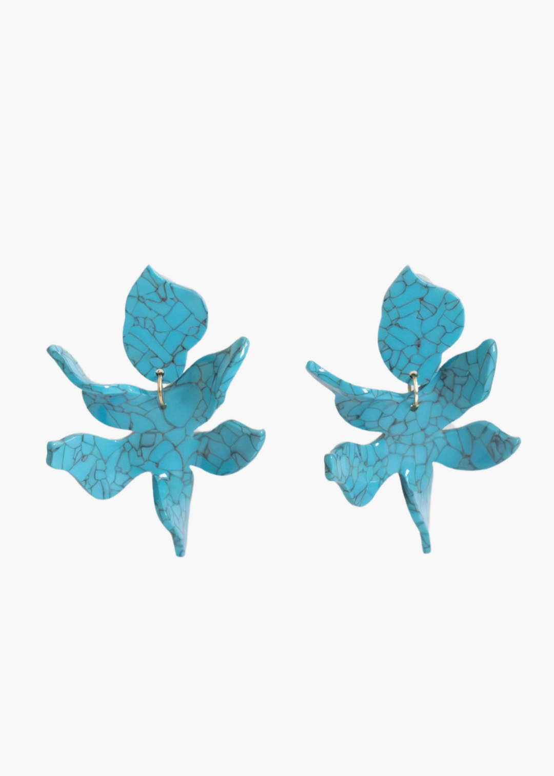 Flora Earrings in Turquoise