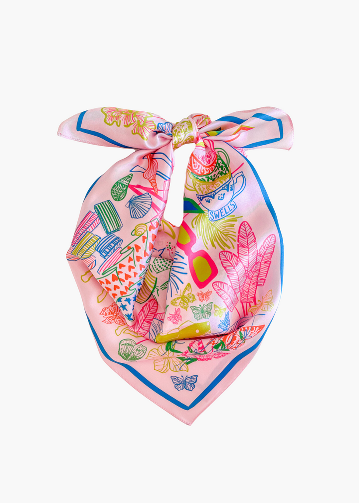 The Saint-Tropez Silk Scarf