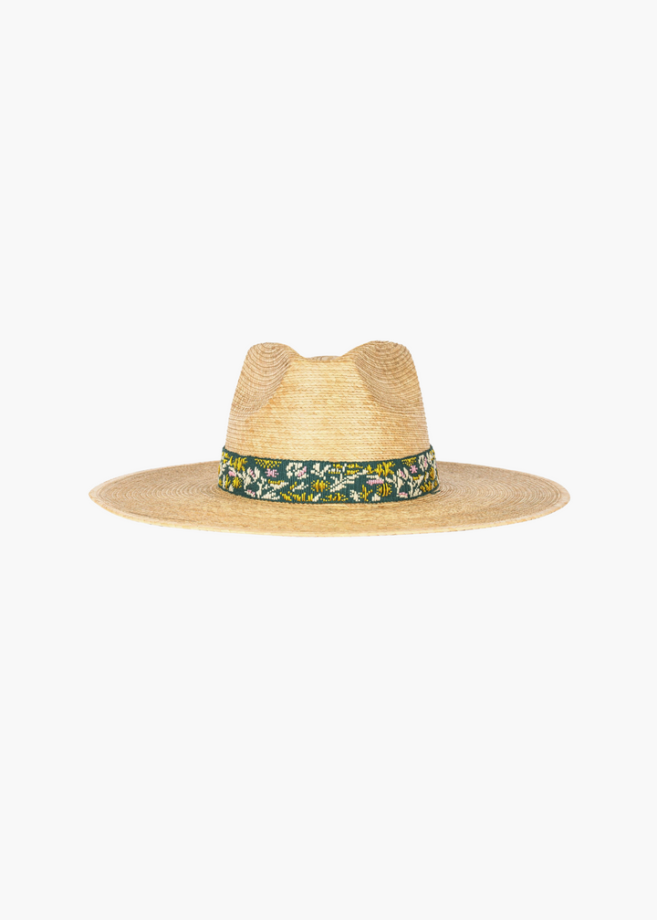 Paradise Floral Palm Hat
