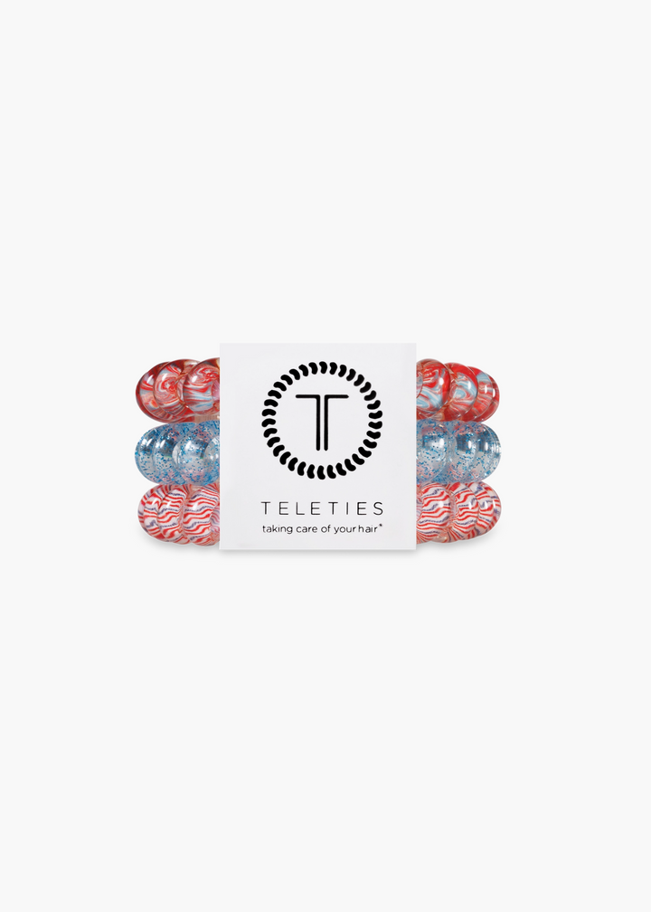 Spiral Hair Ties in Freedom to Sparkle