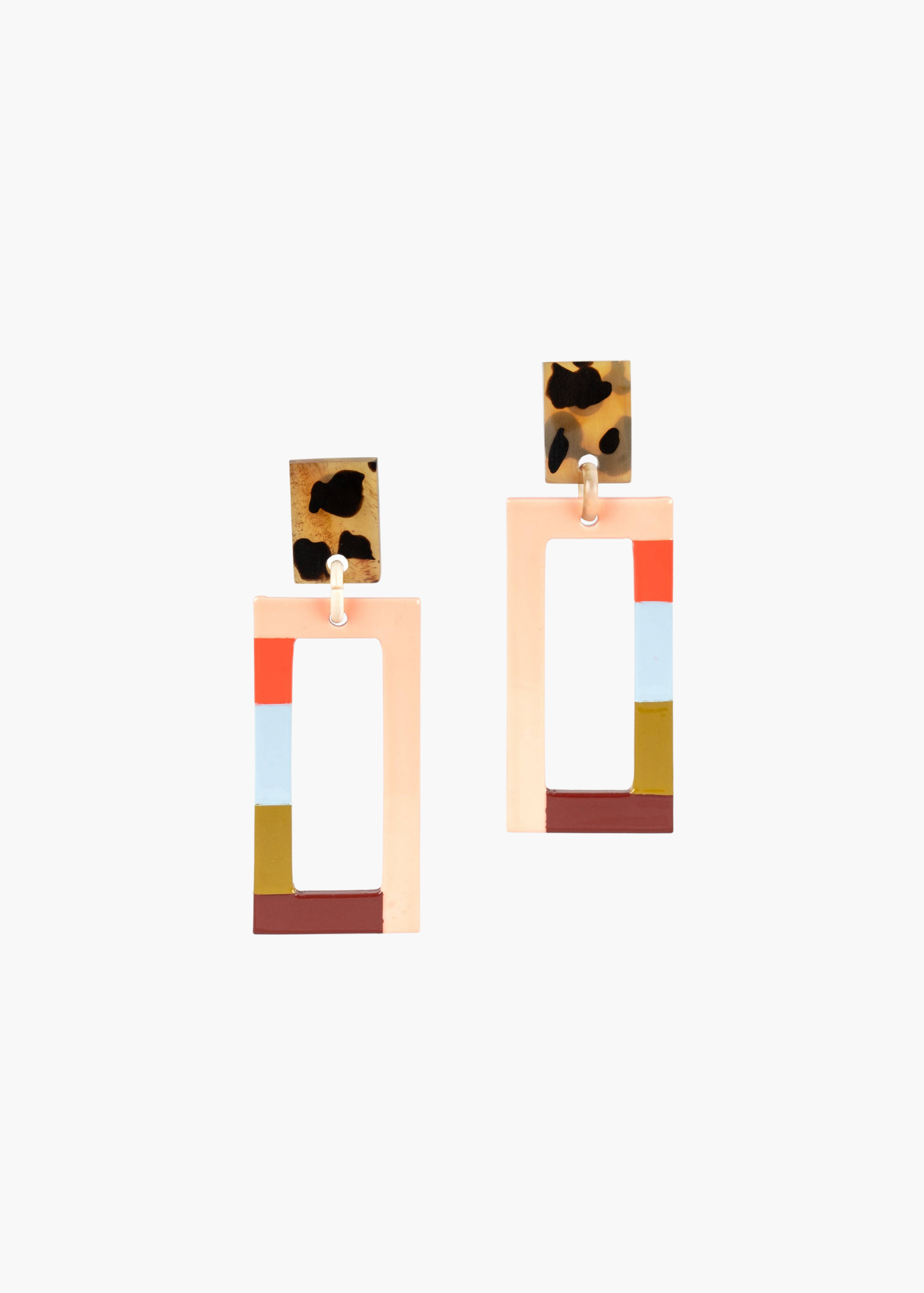 Del Mar Colorblock Earrings