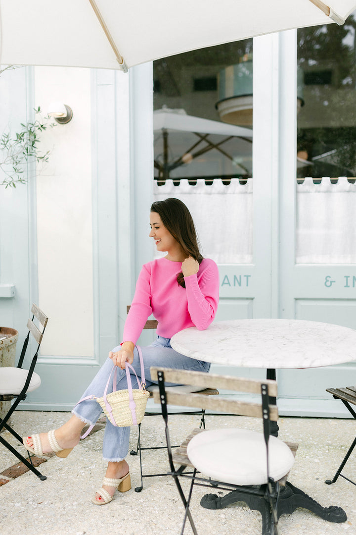 Margaret Pullover in Pink