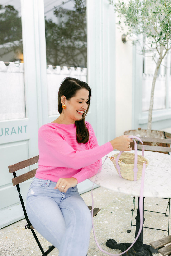 Margaret Pullover in Pink