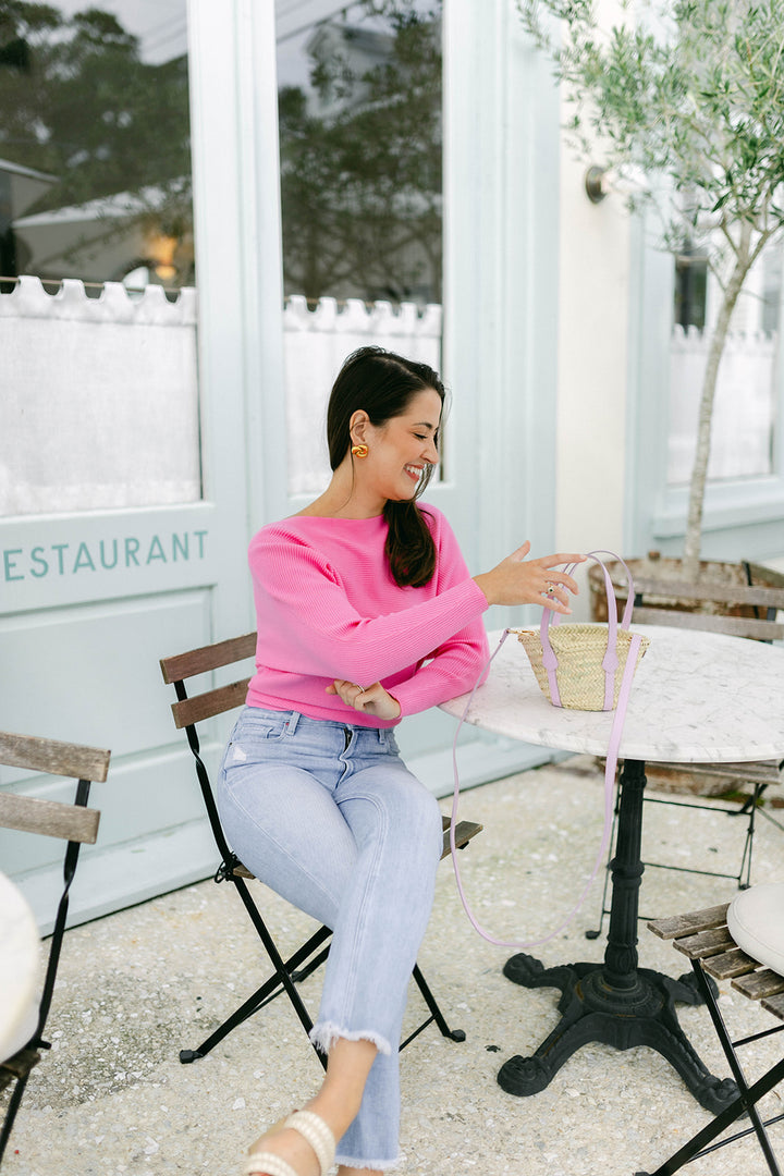 Margaret Pullover in Pink