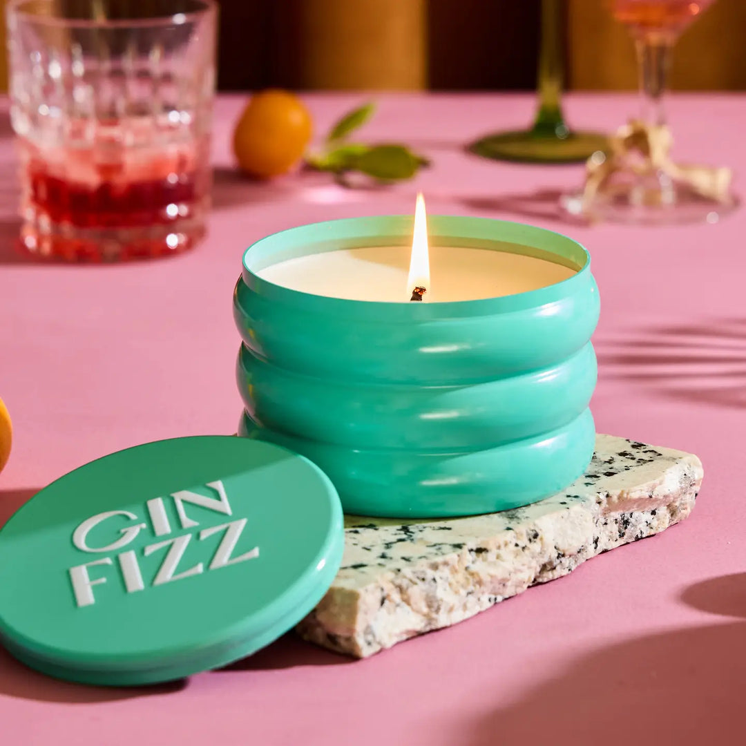 Gin Fizz 13 oz Tin Candle