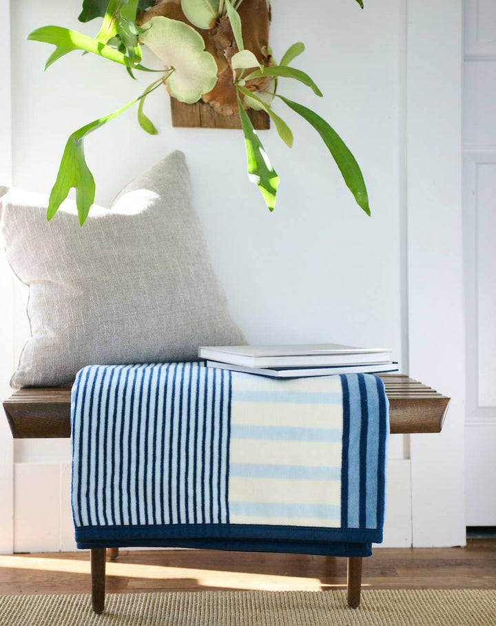 Chappy Wrap Blanket in Shoreline Stripe
