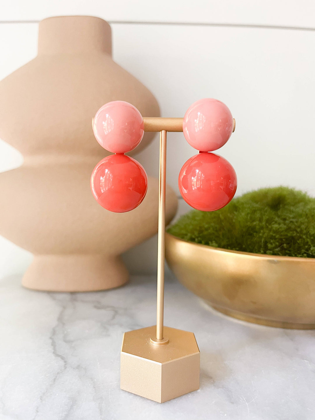 Bubble Gum Baubles in Coral