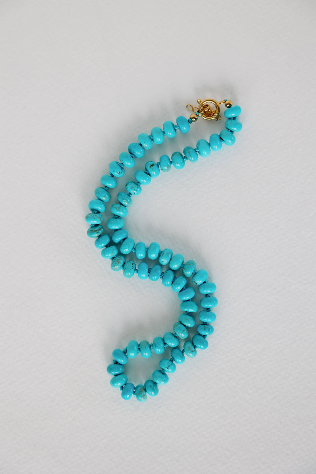 18" Turquoise Candy Necklace