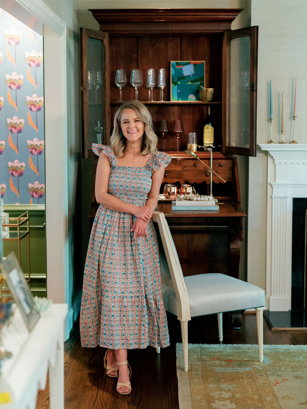 Montgomery Smocked Midi Dress
