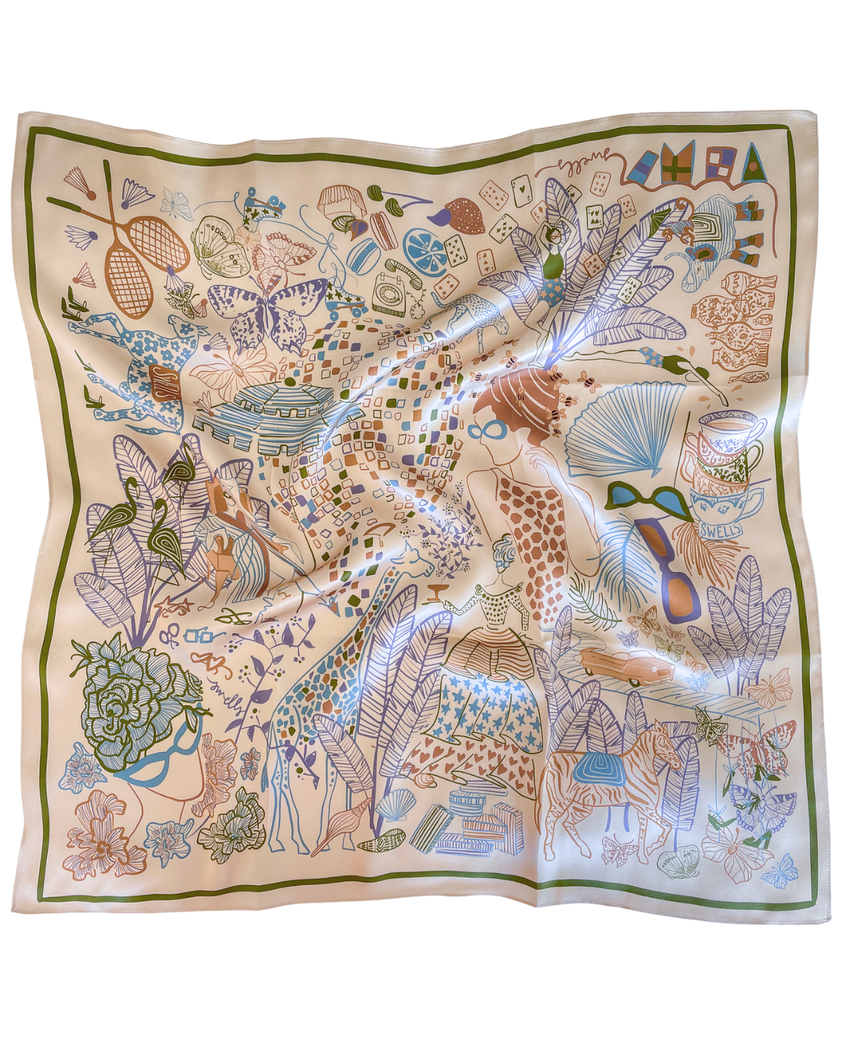 The Provence Silk Scarf