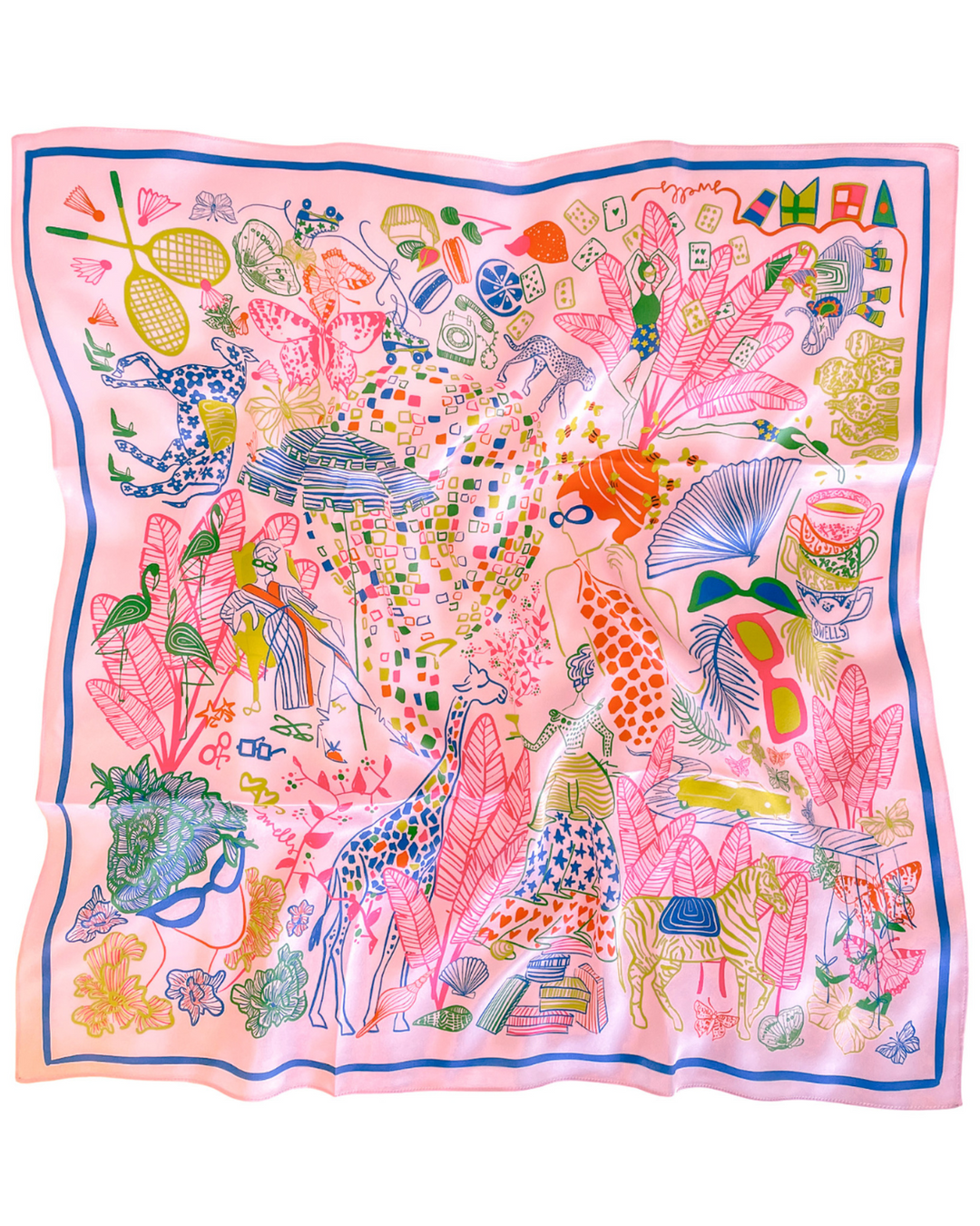 The Saint-Tropez Silk Scarf