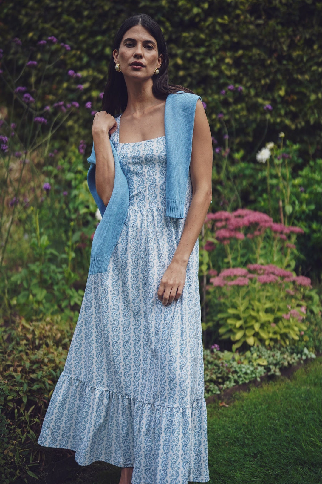 Bernadette Dress in Marigold Twist L