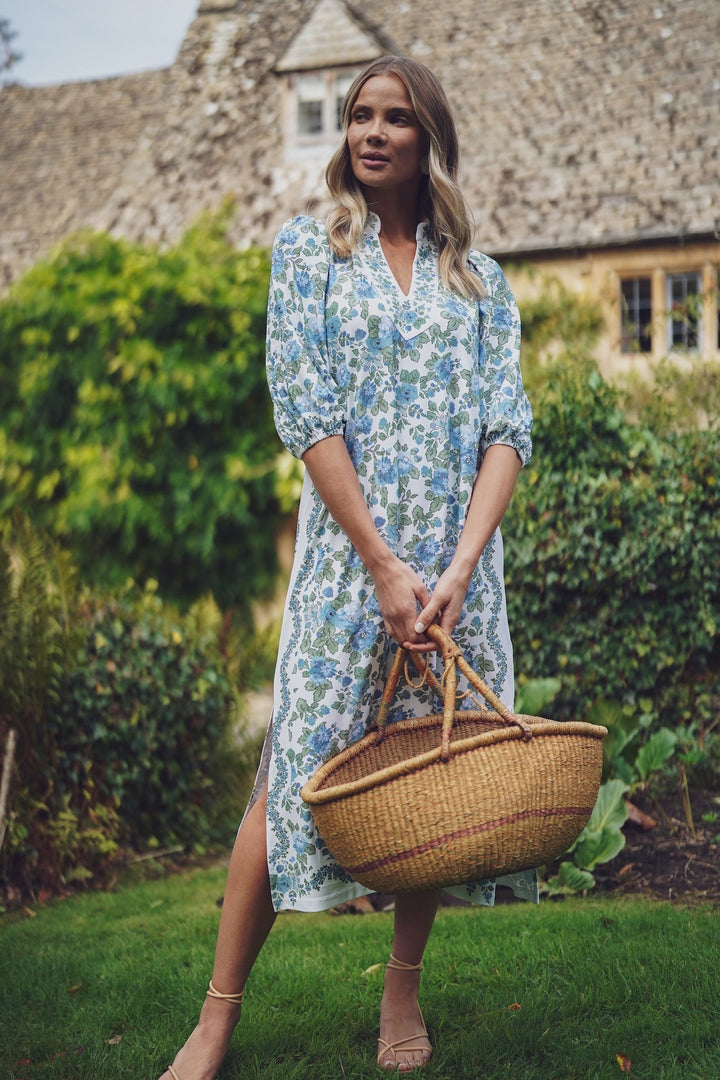 Brooks Dress in Cotswolds Scallop