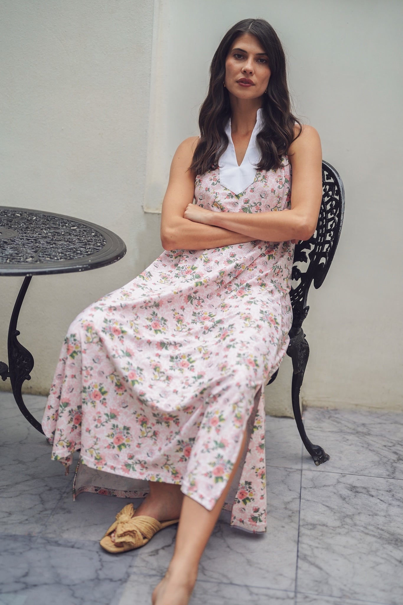 Paige Dress in Sweet Pea