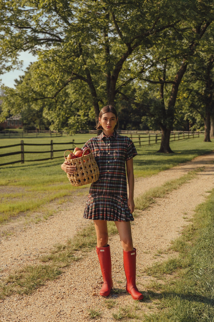 Aspen Dress in Stockholm Plaid