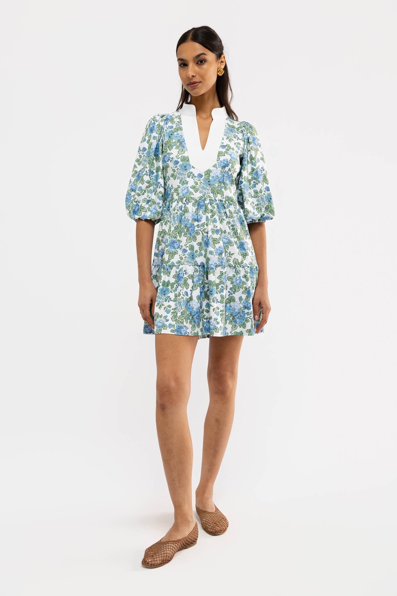 Tory Dress in Cotswolds Bloom