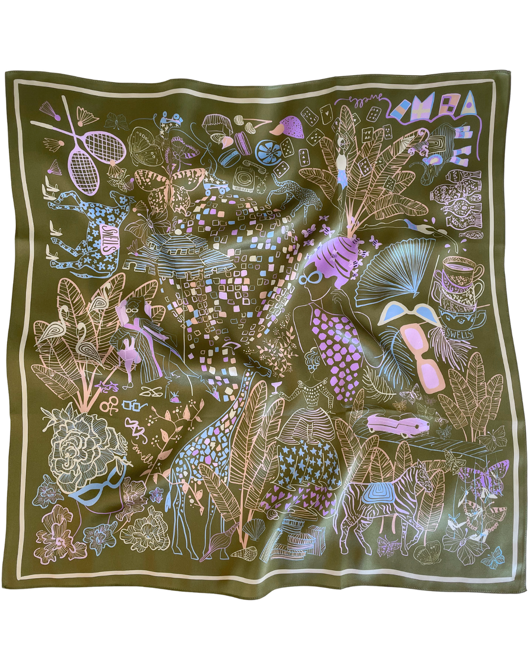 The Valensole Silk Scarf