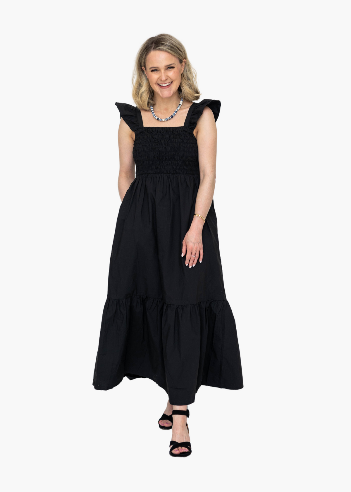 Georgia Smocked Maxi Dress