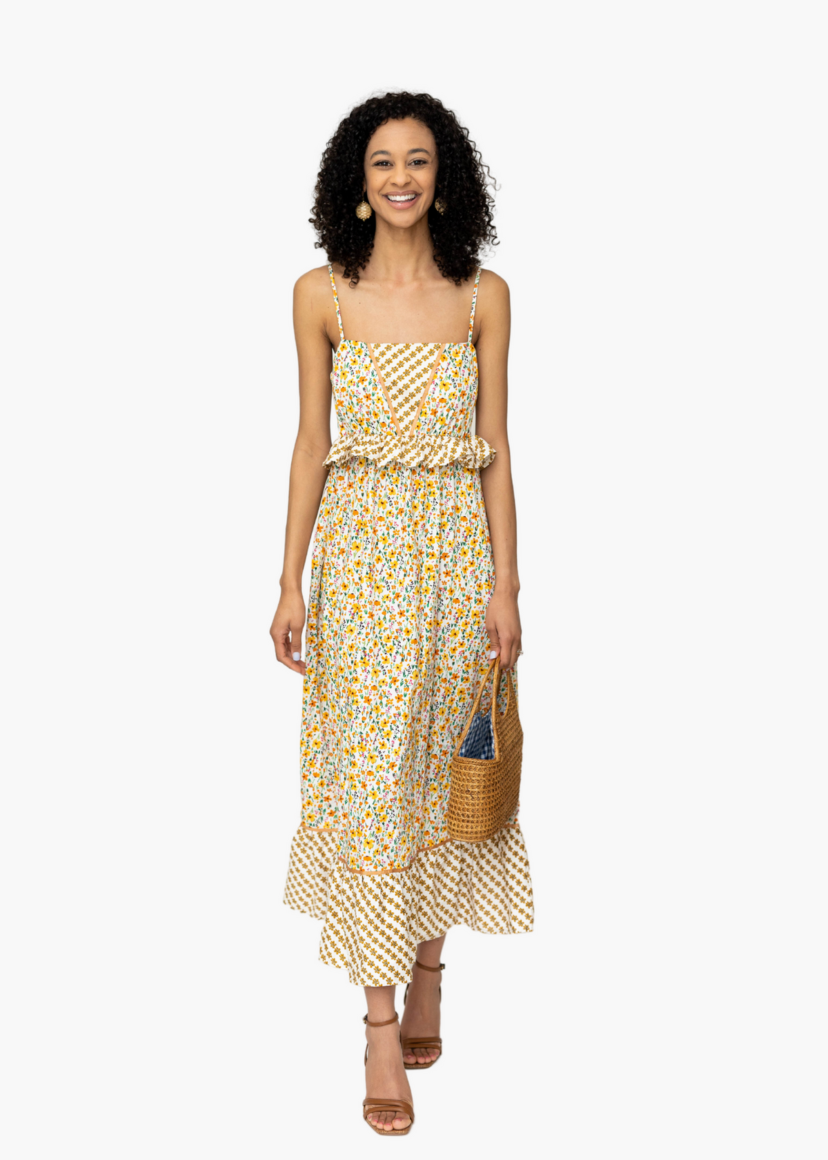 Garden Floral Maxi Dress