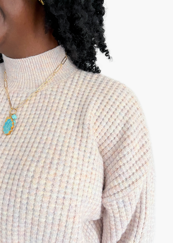 Hollie Marbled Pullover