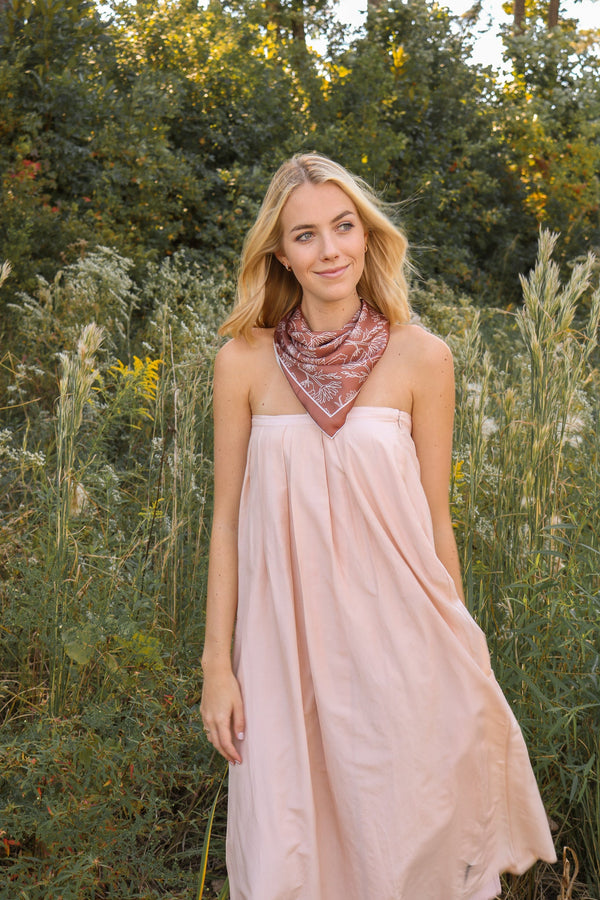 Falling For Us Pastel Plaid Scarf – Pink Lily